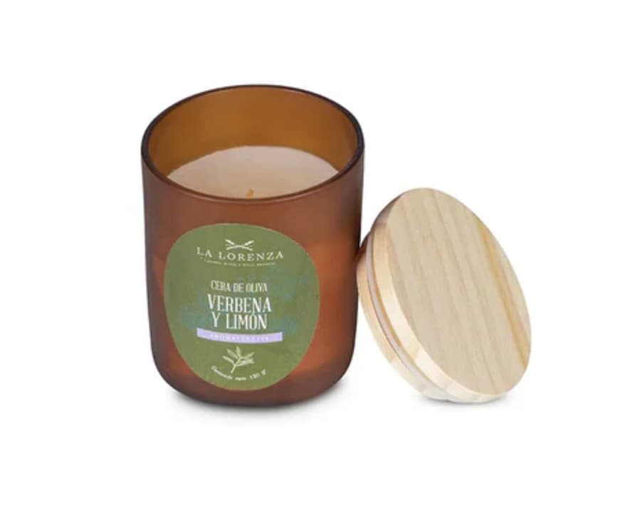 Vela Aromática de Verbena y Limón